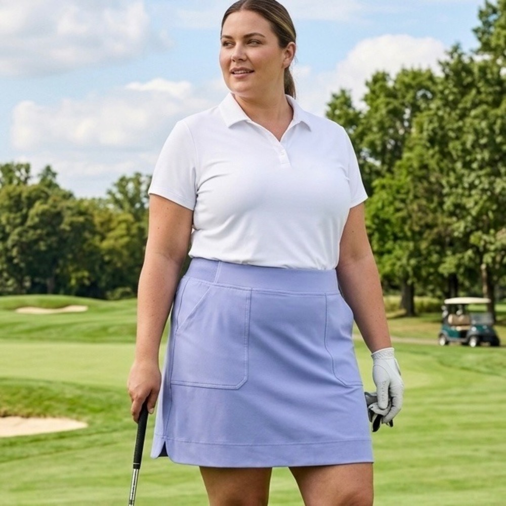 32 Degrees Cool Lavender Purple Active Skort Plus Size‎ XXL Golf Tennis Athletic